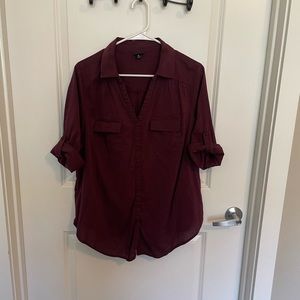 Maroon Torrid Blouse